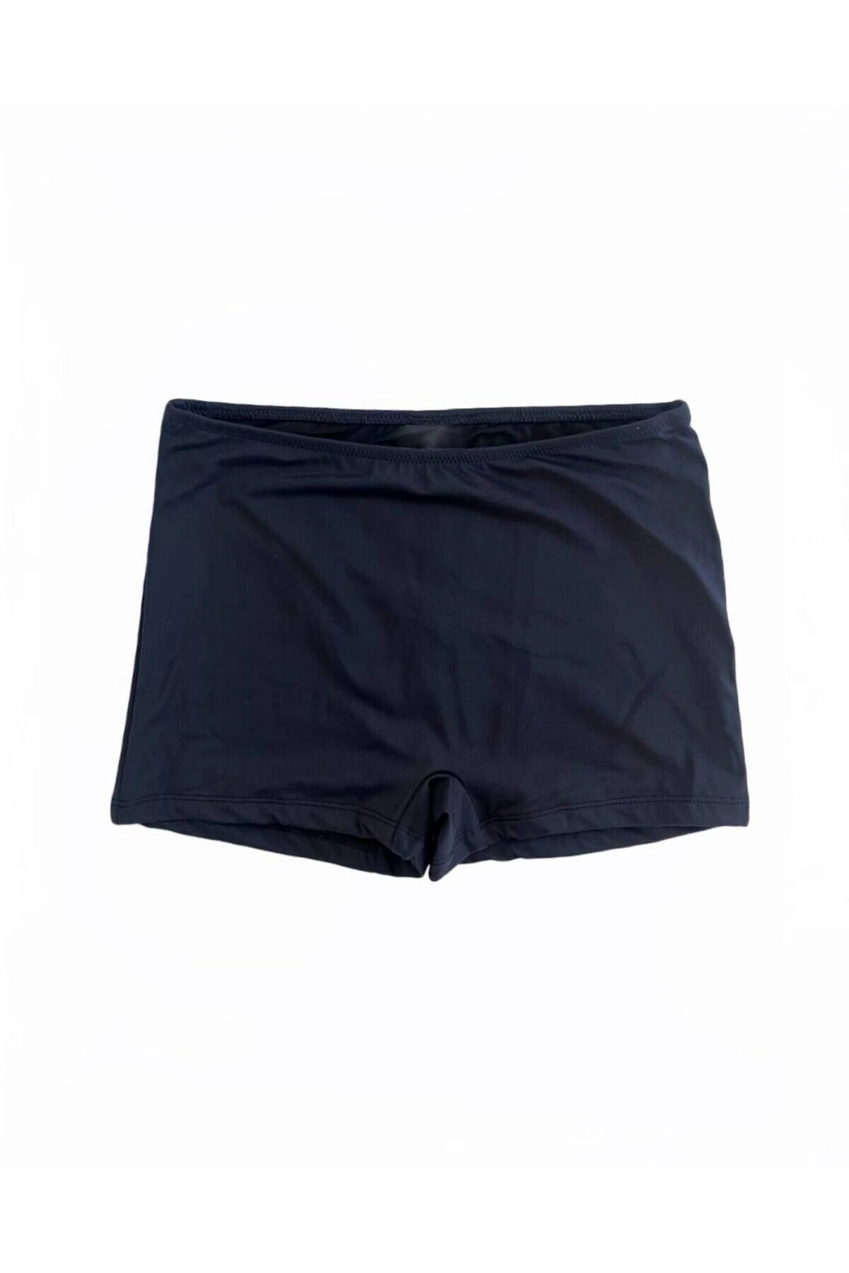 Kadın Lacivert Beyaz Desenli Şortlu Tankini HZL25S-AR1801