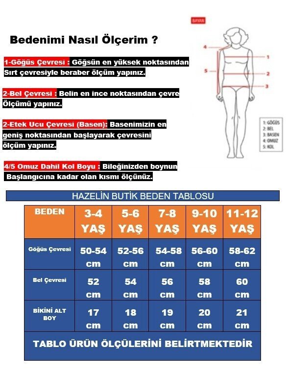 Kız Çocuk Yeşil Kelebek Desenli  2-8 Yaş Üçgen Bikini Takım HZL24S-LC2134
