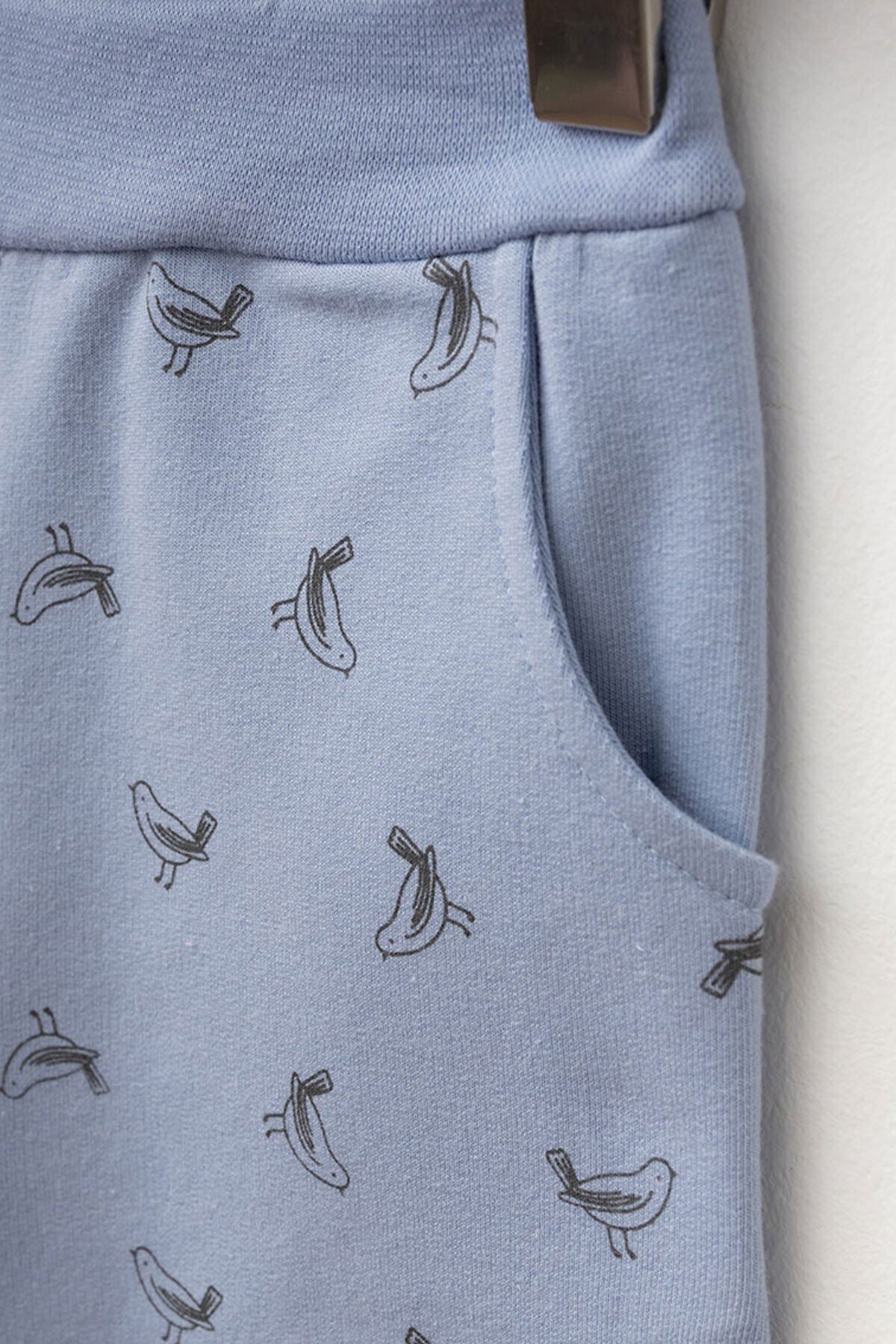 Kız Bebek Animal Desenli Sweatshirt Pantolon 2  li Alt Üst Bebek Takımı 3 Ay-36 Ay