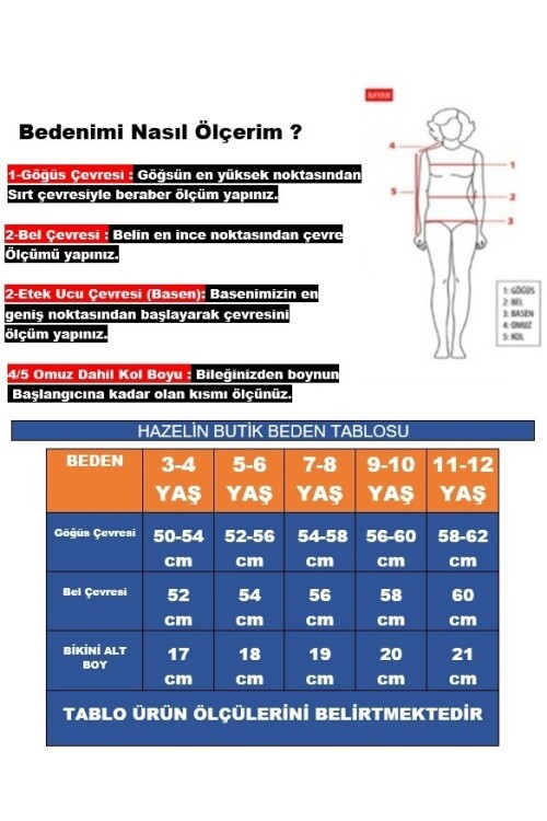 Kız Çocuk Lacivert Kelebek Desenli  2-8 Yaş Üçgen Bikini Takım HZL24S-LC2134