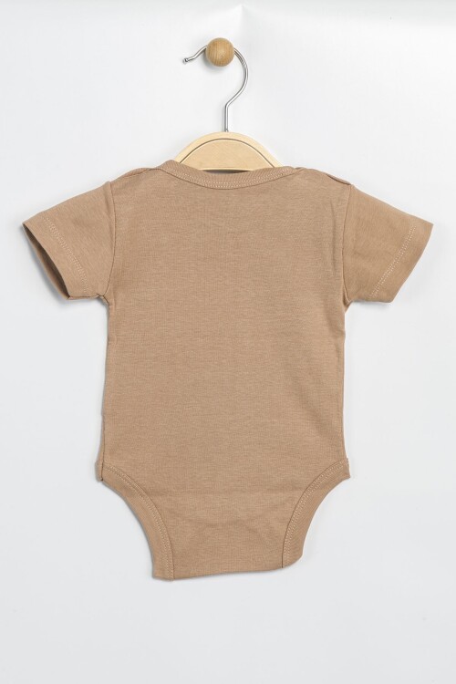 Aziz Bebe Erkek Kız Bebek Çıtçıtlı % 100 Pamuk Body & Zıbın