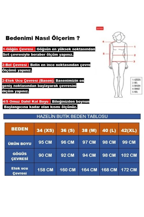 Kadın Mavi Krem Kuşaklı Beli Lastikli Desenli Sıfır Kol Şifon Elbise HZL24S-BD125011